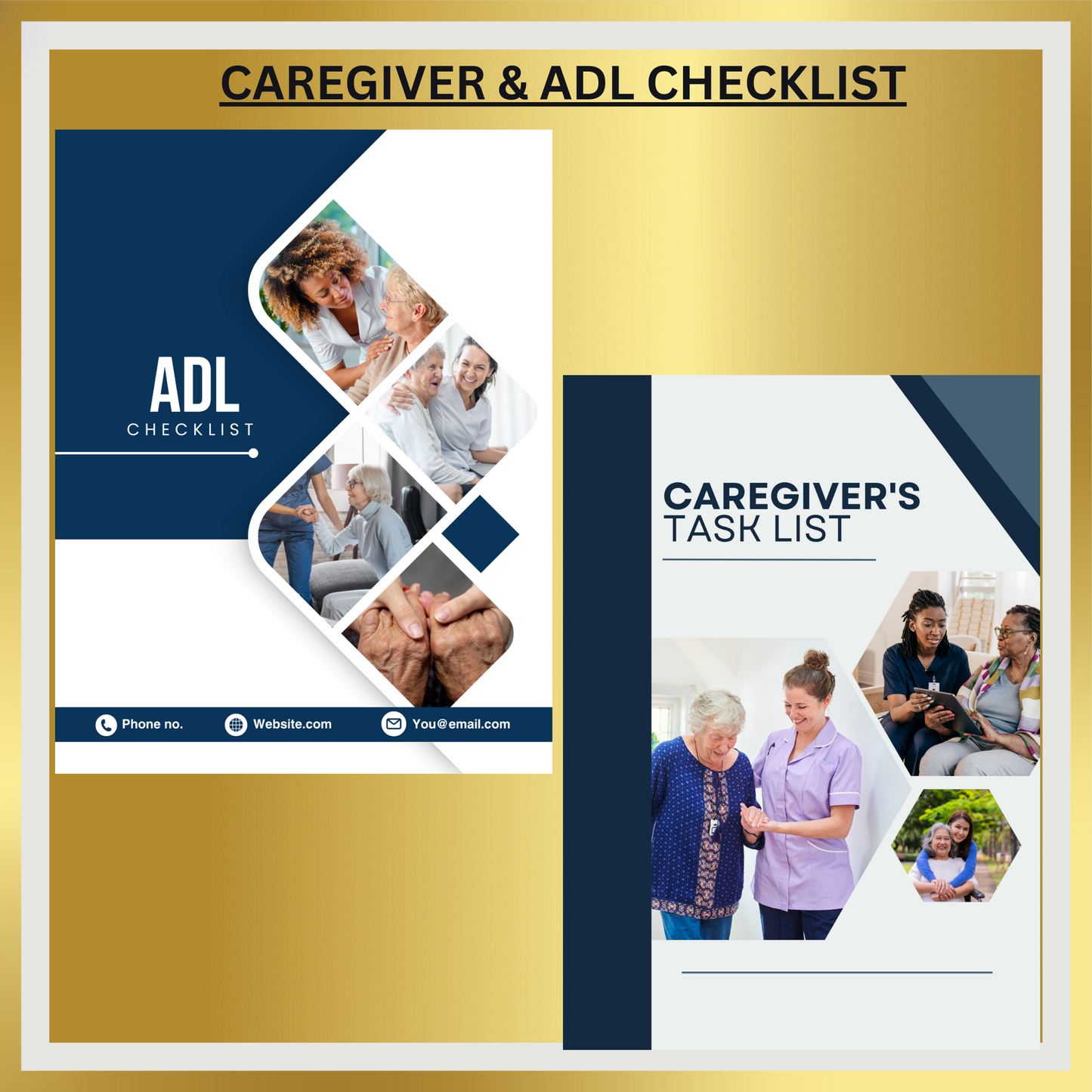 CAREGIVER & ADL tasklist combo