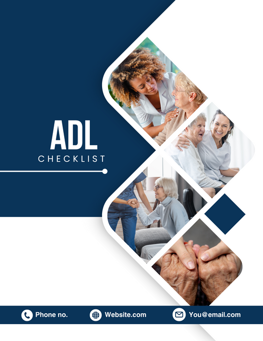 ADL CHECKLIST- editable in Microsoft Word