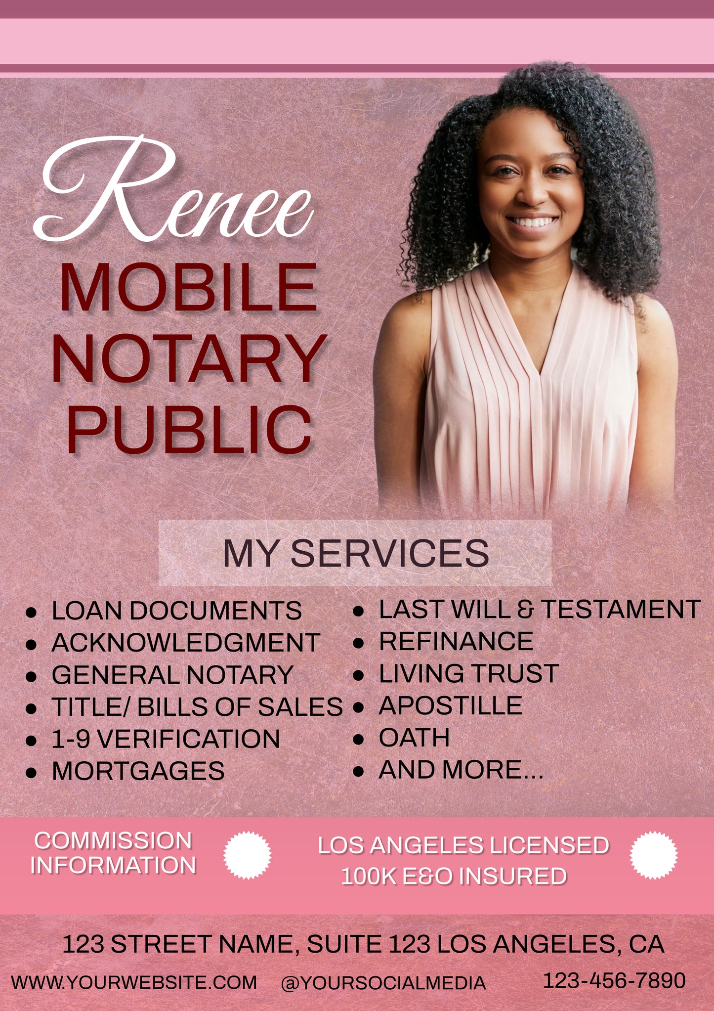 Custom Notary Flyers (Get 2 for 29.99)