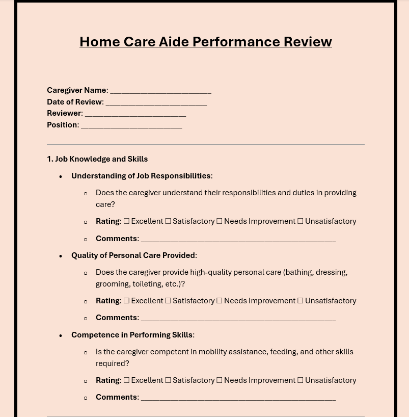 Home Care Training Bundle