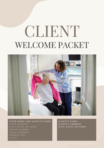 New Client Welcome Pack (Client Intake Form + Service Agreement + Welcome New Client Letters)