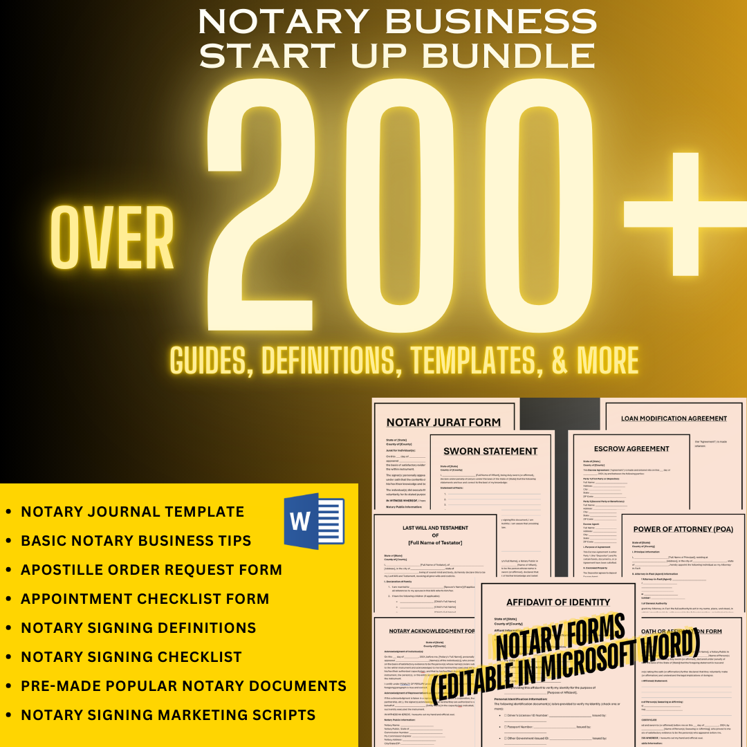 NOTARY MEGA BUNDLE