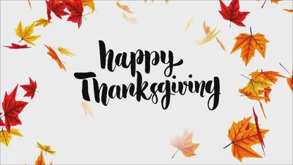 Get 2 (THANKSGIVING) DAY themed promo videos for your business